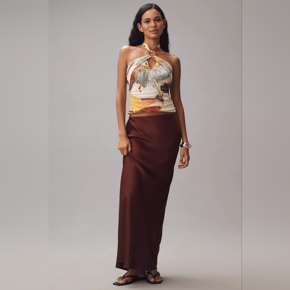 Sarah Hann Mesh Halter Top (NWT) XL - Picture 2 of 7